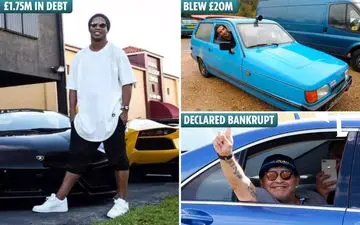 فوتبالیست‌هایی که میلیون‌ها دلار درآوردند و همه را به باد دادند
