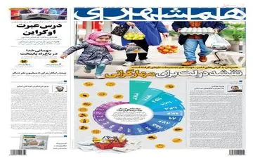 روزنامه های چهارشنبه 15 اسفند ماه