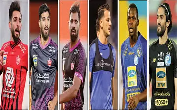 3 پرسپولیسی و 3 استقلالی در تب‌ و تاب اثبات و انتقام
