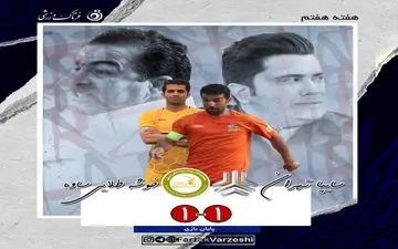 هتریک مهابادی در تساوی! 
