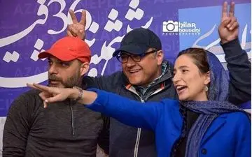 شیطنت های رامبد جوان و همسرش به همراه پیمان معادی (عکس)