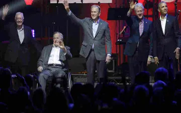 ۵ رئیس جمهور به کنسرت رفتند!