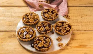 طرز تهیه تارت گردویی | همه دوسش دارن