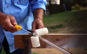 ایده‌ای جالب برای رنگ زدن آسان سطوح ناهموار + فیلم 