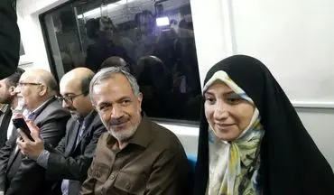 تصویری از مترو سواری اعضای شورای شهر تهران