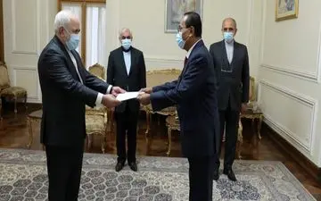 سفرایی که امروز با ظریف دیدار کردند + عکس