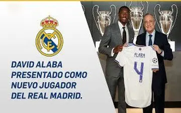 مراسم معارفه آلابا در رئال مادرید + فیلم