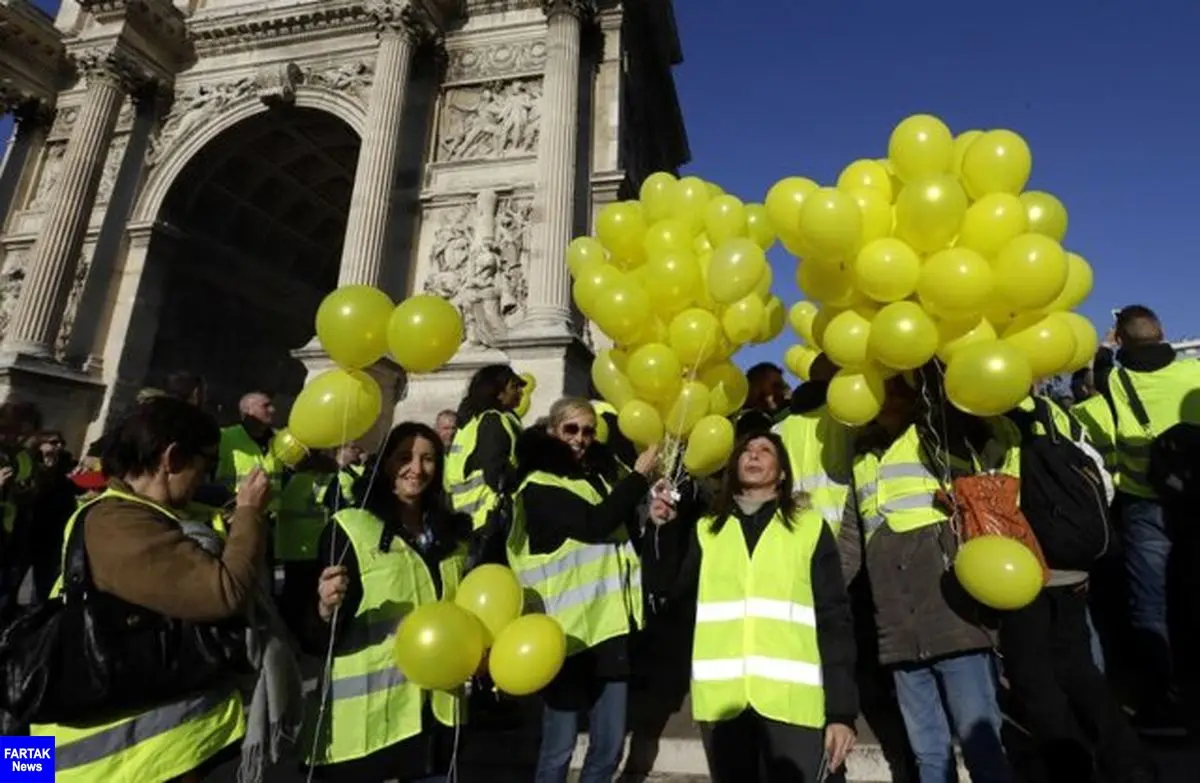 ۶۴ درصد از فرانسوی‌ها از "جلیقه زردها" حمایت می‌کنند
