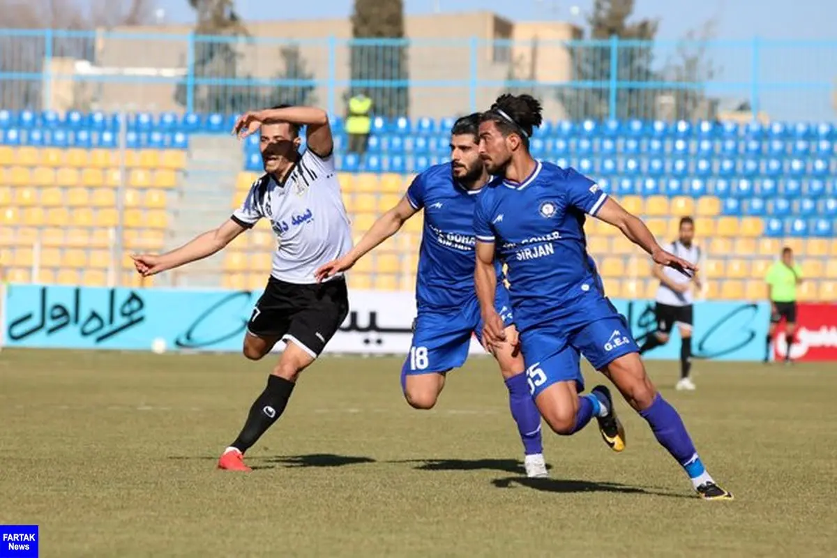 جدال گل گهر و نفت مسجد سلیمان برنده نداشت