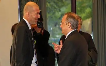 اختلاف نظر زیدان و فلورنتینو پرز بر سر خریدهای تابستانی