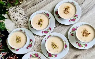 طرز تهیه  دسر عربی برای ماه رمضان| فوق العاده س!