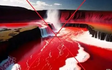 آبشار خون در قطب شمال؛ داستان واقعی آن چیست؟
