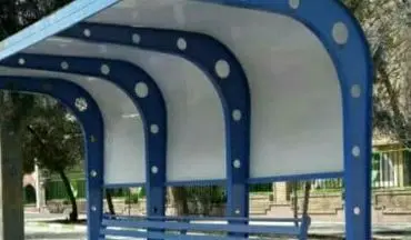 ‍ ‍ ‍ ‍ اهتمام جدی سازمان حمل ونقل مسافر کرمانشاه جهت بازسازی و بهسازی سایه بان ایستگاههای اتوبوس