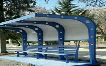 ‍ ‍ ‍ ‍ اهتمام جدی سازمان حمل ونقل مسافر کرمانشاه جهت بازسازی و بهسازی سایه بان ایستگاههای اتوبوس