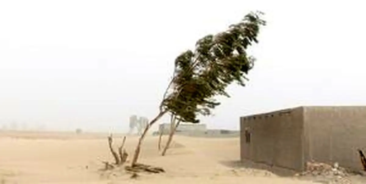 وزش باد شدید با سرعت ۹۰ کیلومتری در کشور