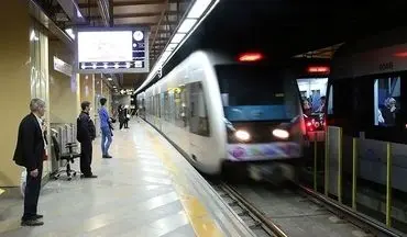  توقف ۳۰ دقیقه ای قطار در خط ۲ مترو تهران