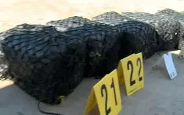 کشف 600 کیلوگرم کوکائین از دو مرد در دریا + فیلم