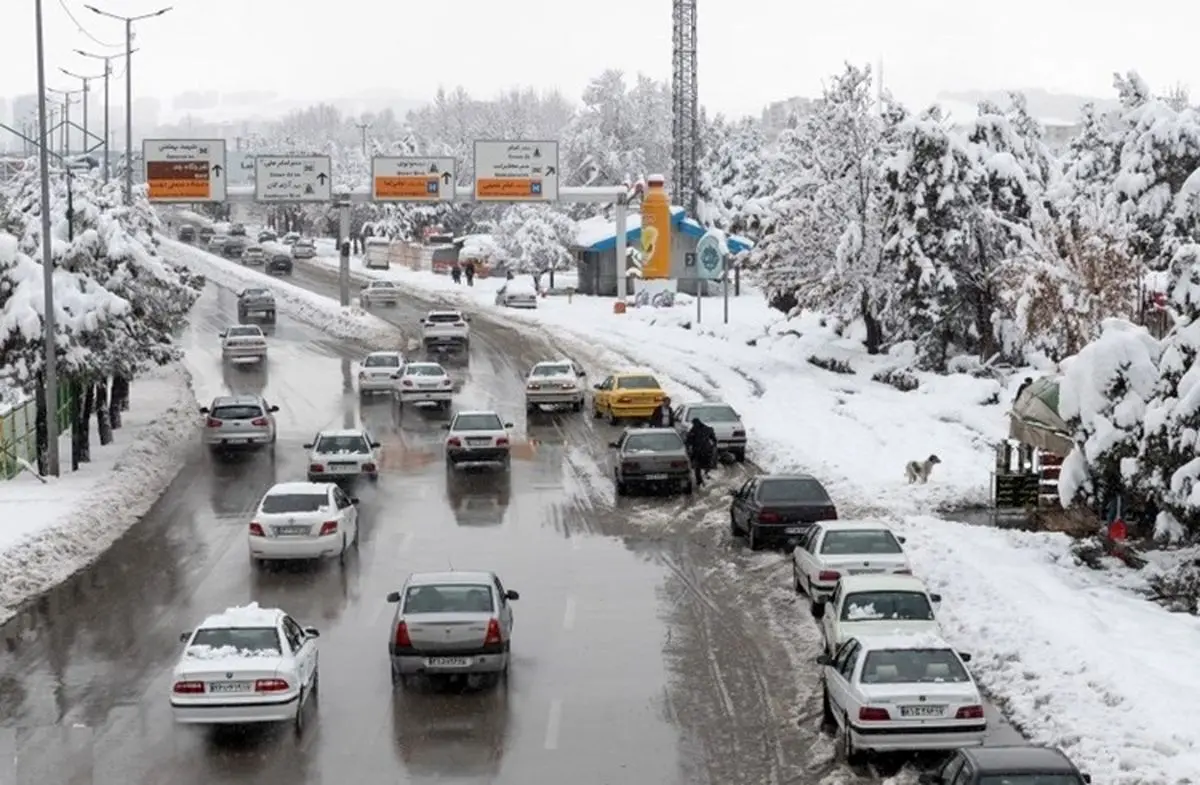 احتمال بهمن و یخ‌زدگی؛ انسداد جاده‌های شمالی کشور بصورت 24 ساعته