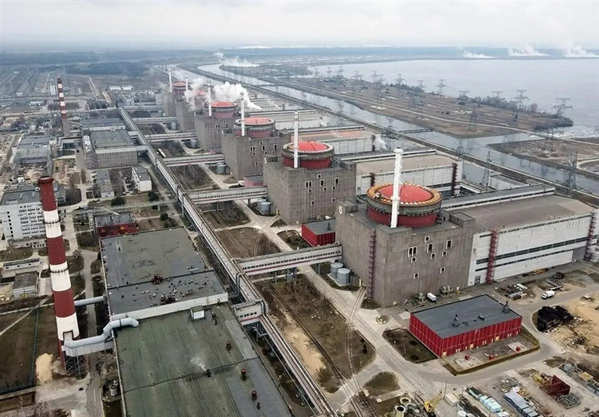 حمله اوکراین به سیستم خنک کننده نیروگاه زاپروژیا