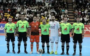 گزارش تصویری دیدار فوتسال گیتی پسند و مس سونگون