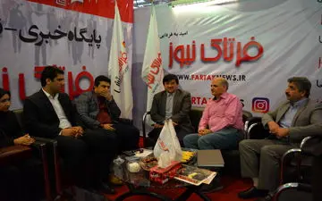 بازدید معاون وزیر ورزش و جوانان از غرفه فرتاک نیوز به روایت تصویر