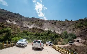 تردد روان در محورهای شمالی/ بارش باران در برخی محور