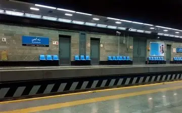  خانمی میانسال درایستگاه مترو از مرگ نجات یافت