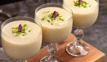 طرز تهیه یک دسر خوشمزه و مقوی!