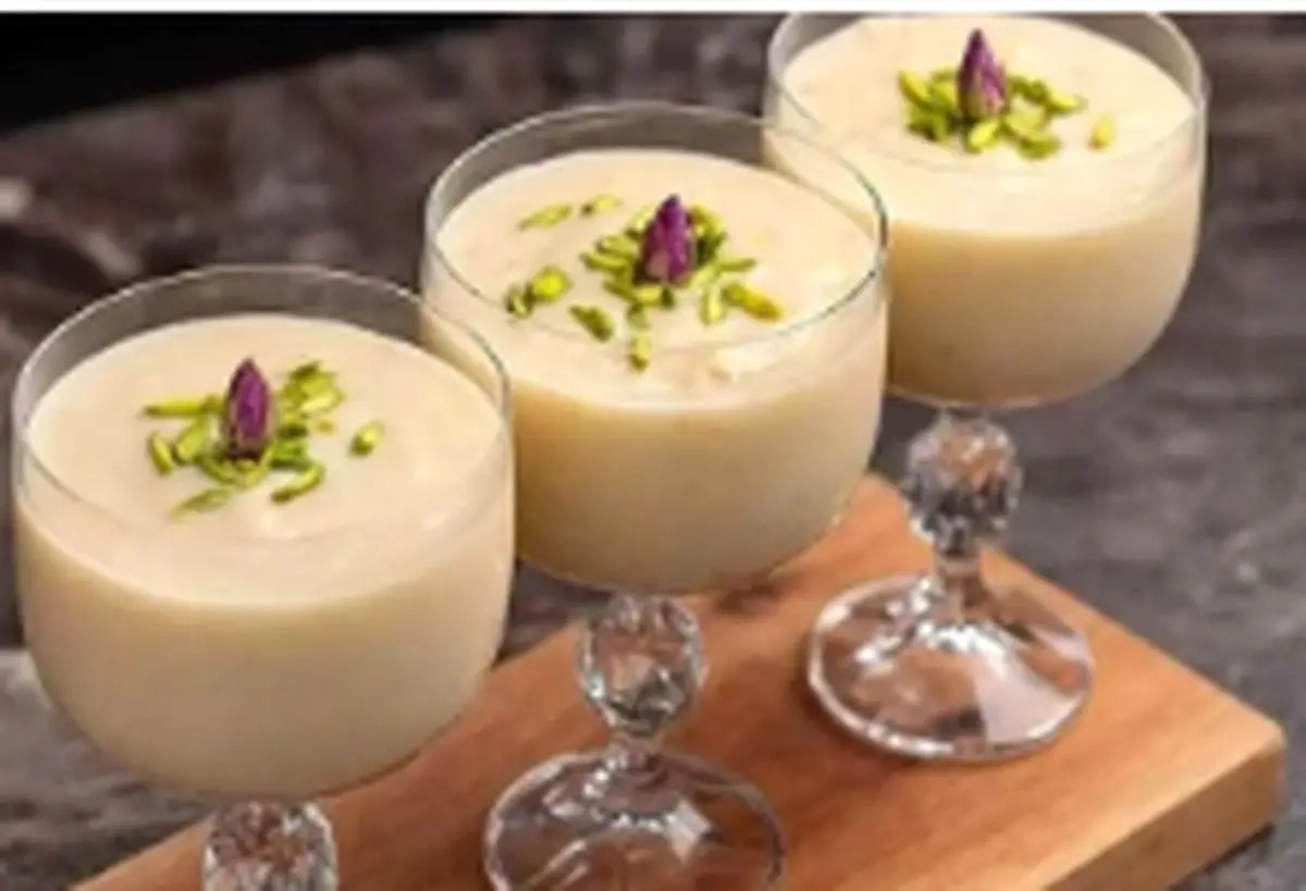 طرز تهیه یک دسر خوشمزه و مقوی!