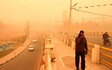 نفوذ گرد و غبار به کشور