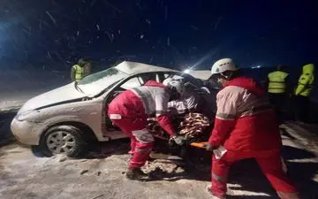 تصادف مرگبار در خلخال؛ سه کشته و دو مصدوم!
