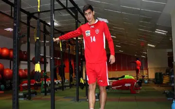 تمرینات اختصاصی خرید جدید پرسپولیس  + عکس