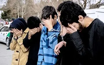 دستگیری دختران زورگیر در تهران + فیلم 