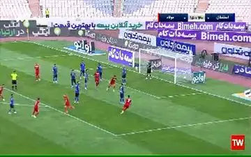 گل اول فولاد به استقلال توسط مجید علیاری+فیلم