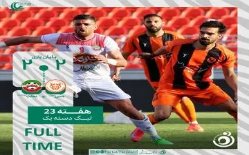 پاشازاده، برد آسان را از دست داد؛ تساوی پرگل مس و بعثت!

