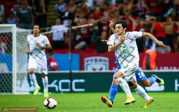  سردار آزمون زننده زیباترین گل روبین‌کازان در نیم‌فصل اول لیگ برتر روسیه شد