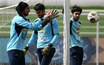 سرمربی تیم ملی علیه دروازه بانان استقلال 