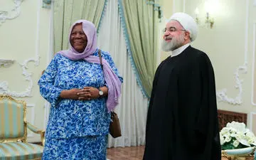 رئیس‌جمهور: امیدوارم آفریقای جنوبی دربرابر آمریکا مواضع قاطع‌تری اتخاذ کند