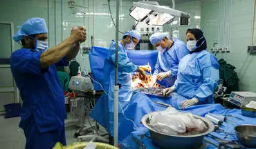اهداء عضو بیمار مرگ مغزی در بیمارستان کیش