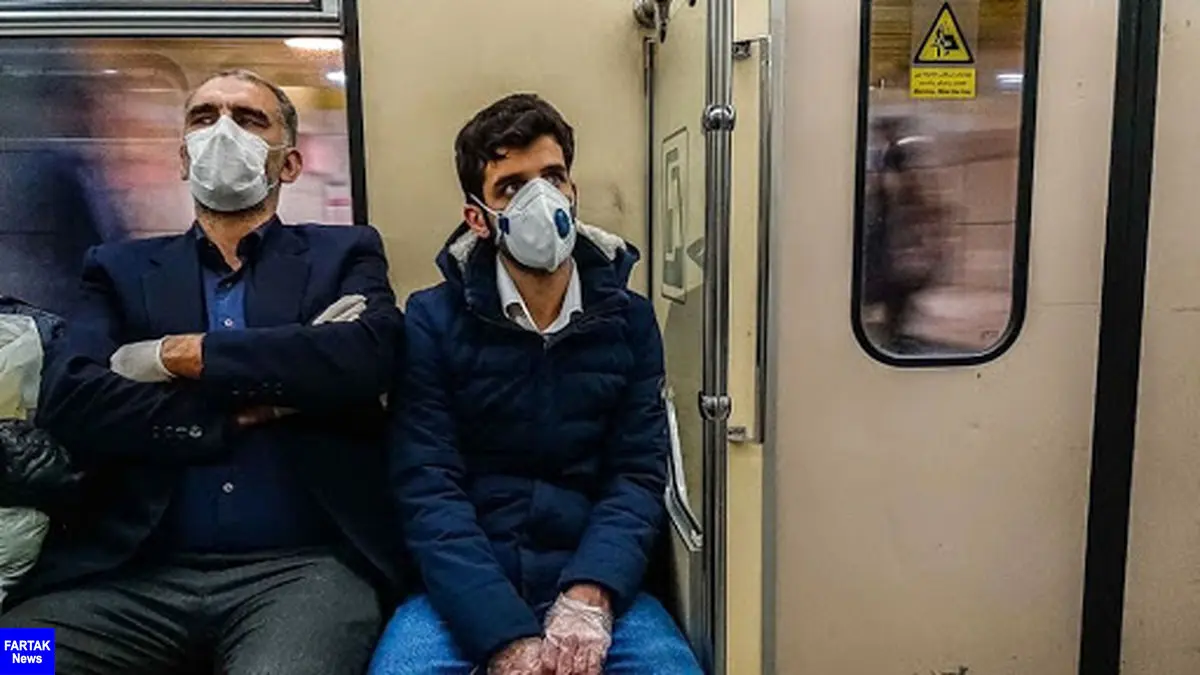 جلوگیری از ورود شهروندان بدون ماسک به مترو
