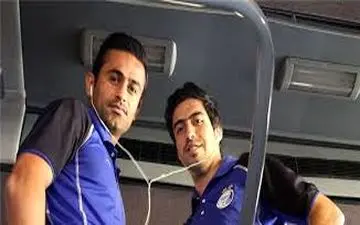 فوق ستاره های استقلال باجناق شدند/ امید و خسرو و این بار از زاویه ای دیگر+عکس