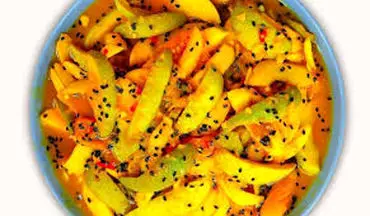 آموزش یک ترشی درجه یک |  ترشی انبه بندری محشره!