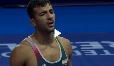 کسب مدال برنز جهانی توسط کشتکار در وزن 63 کیلوگرم + ویدئو