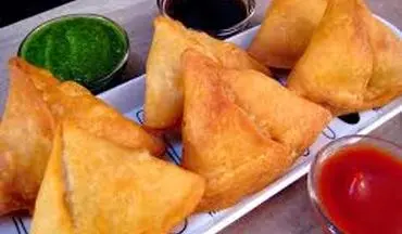 طرز تهیه سمبوسه با نان پیتا!