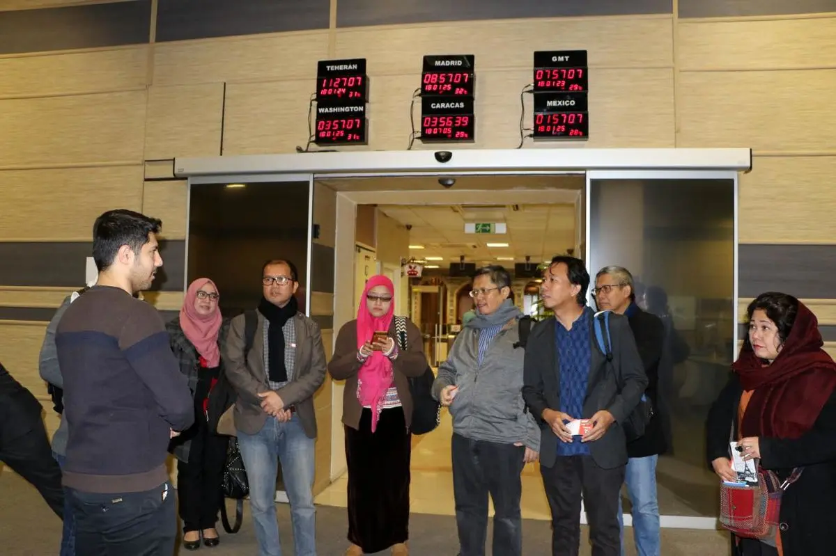 بازدید مقامات ارشد رسانه های اندونزی از مجموعه سعادت آباد