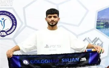 بازیکن فولاد آبی پوش شد