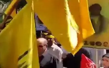 شعار جالب راهپیمایان در روز جهانی قدس+فیلم