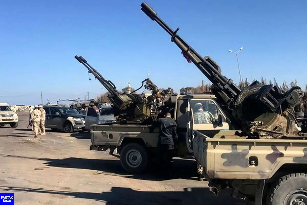 سرنگونی دو فروند پهپاد ترکیه توسط ارتش ملی لیبی 