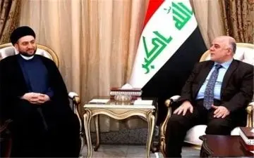 عراق / دیدار العبادی و حکیم/ برگزاری جلسه انتخاب رئیس‌جمهور در روز دوشنبه