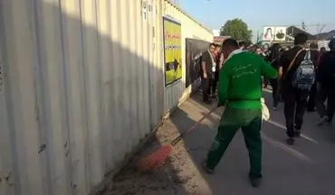 ۱۰۰ پاکبان اراکی به مرز مهران اعزام شدند